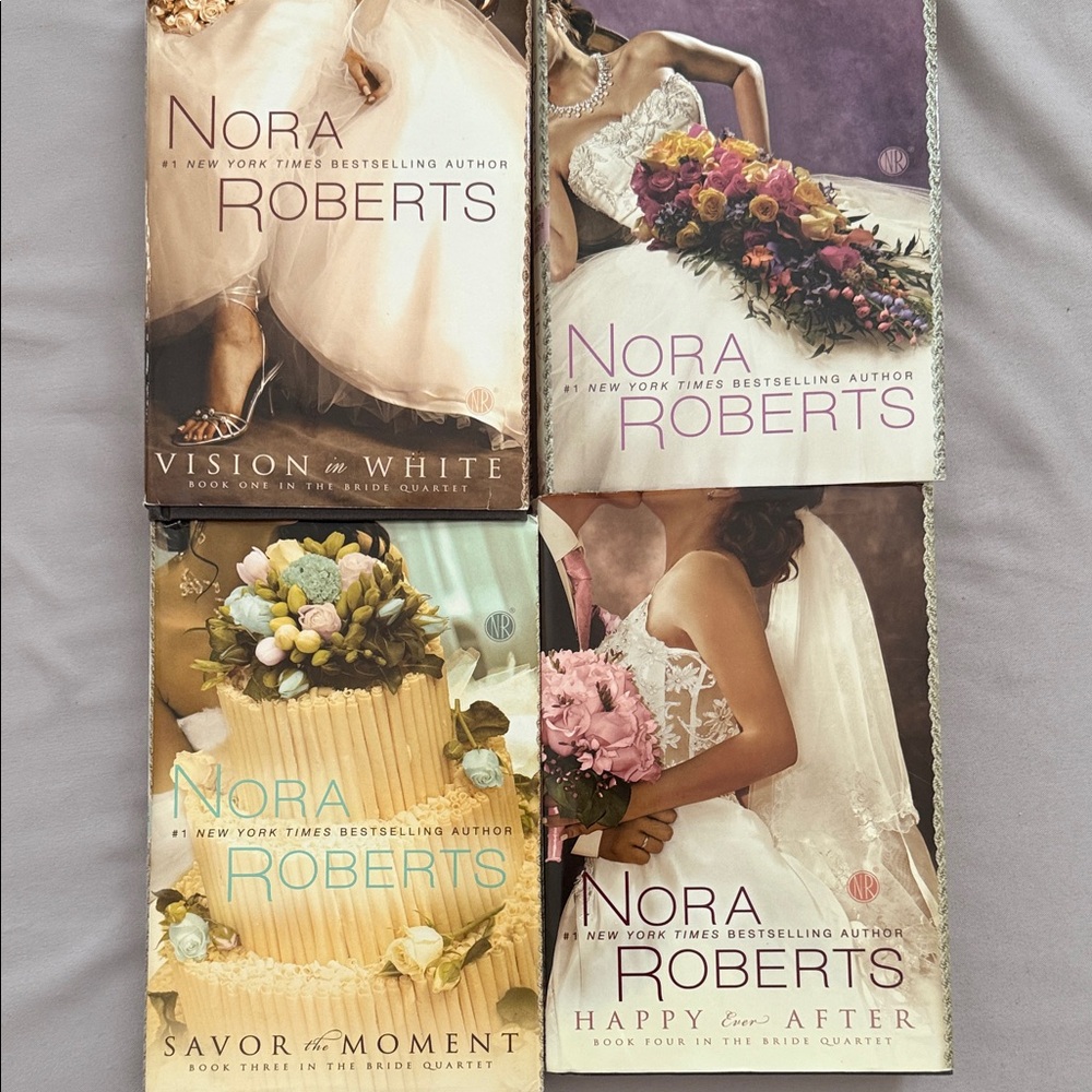 Nora Roberts Bridal Quartet Book Set